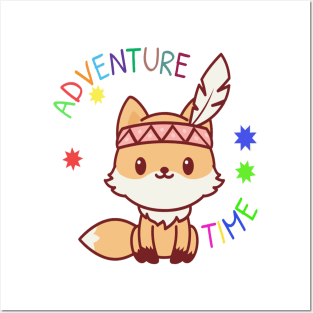 Adventure Time Fox Posters and Art